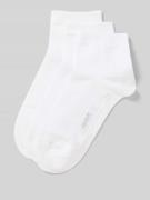 camano Socken mit Stretch-Anteil im 3er-Pack in Weiss, Größe 35-38