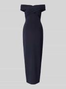 Lauren Ralph Lauren Abendkleid mit Carmen-Ausschnitt Modell 'IRENE' in...