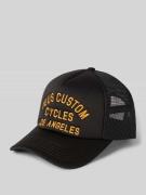 DEUS EX MACHINA Trucker Cap mit Label-Stitching Modell 'CITADEL' in Bl...