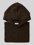 American Vintage Mütze aus Woll-Mix Modell 'VITOW' in Schoko Melange, ...