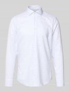 SEIDENSTICKER Slim Fit Business-Hemd mit Kentkragen in Royal, Größe 38