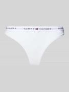 TOMMY HILFIGER String aus Baumwolle in Weiss, Größe L