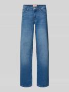 Only Wide Leg Jeans aus Baumwoll-Mix Modell 'JUDY' in Jeansblau, Größe...