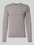 BOSS Green Regular Fit Strickpullover aus reiner Baumwolle Modell 'EVE...