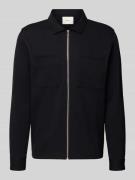 SELECTED HOMME Regular Fit Sweatjacke aus Baumwoll-Mix Modell 'JACKIE'...