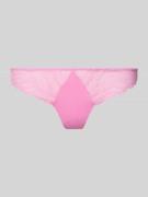Calvin Klein Underwear String mit Spitze in Rosa, Größe L