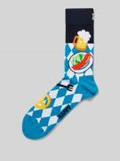 Happy Socks Socken mit Motiv-Stitching Modell 'OKTOBERFEST' in Royal, ...