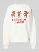 LeGer by Lena Gercke Sweatshirt mit Stitchings Modell 'Daphne' in Offw...