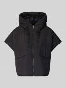 Someday Steppweste mit Reißverschlusstaschen Modell 'Venkara' in Black...