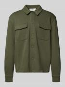 Marc O'Polo Denim Relaxed Fit Hemdjacke aus reiner Baumwolle in Khaki,...