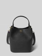 Lauren Ralph Lauren Handtasche aus Rindsleder mit Label-Applikation Mo...