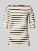 Lauren Ralph Lauren Regular Fit T-Shirt mit 1/2-Arm Modell 'JUDY' in W...