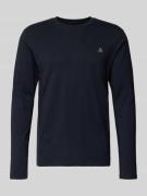Marc O'Polo Regular Fit Langarmshirt aus reiner Baumwolle in Marine, G...