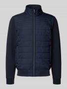 Christian Berg Men Sweatjacke mit Reißverschluss in Marine, Größe 3XL