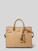 Liu Jo White Handtasche mit Label-Applikation Modell 'MANHATTAN' in He...
