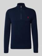 Polo Ralph Lauren Troyer mit Label-Stitching in Marine, Größe L