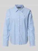 Tommy Hilfiger Regular Fit Hemdbluse aus Baumwoll-Mix in Hellblau, Grö...