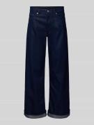 Pepe Jeans Wide Leg Jeans aus Baumwoll-Mix Modell 'LINA SHINE' in Blau...