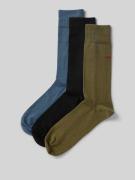 HUGO Socken aus Baumwoll-Mix im 3er-Pack in Blau, Größe 39-42