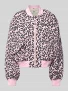 LOLLYS LAUNDRY Bomberjacke mit Eingrifftaschen Modell 'Liw' in Rosa, G...