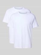 Tom Tailor T-Shirt aus Baumwolle im 2er-Pack in Weiss, Größe XL