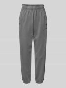 Pegador High Waist Sweatpants mit elastischem Bund in Anthrazit, Größe...