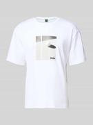 BOSS Green Relaxed Fit T-Shirt aus reiner Baumwolle Modell 'JOIN' in W...