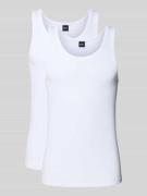 BOSS Tanktop mit Label-Print Modell 'Tank Top Original' in Weiss, Größ...