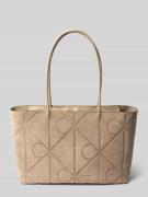 CK Calvin Klein Handtasche mit Tragehenkel in Beige, Größe 1