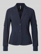 Marc Cain Blazer mit Knopfverschluss in Marine, Größe 34