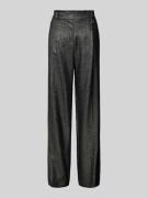 JOOP! Hose im Metallic-Look mit weitem Bein in Black, Größe 44