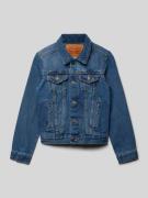 Levi’s® Kids Jeansjacke mit Brusttaschen in Blau, Größe 164
