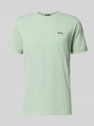 BOSS Green Regular Fit T-Shirt aus Baumwoll-Mix in Mint, Größe L