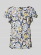 Lauren Ralph Lauren T-Shirt mit U-Boot-Ausschnitt Modell 'EDBERT' in B...