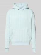 KARL KANI Hoodie mit Kapuze in Hellblau, Größe L