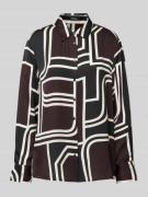 Someday Hemdbluse mit Knopfleiste Modell 'Zirvea' in Bordeaux, Größe 4...