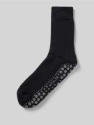 Falke Socken aus Baumwoll-Woll-Mix in Anthrazit Melange, Größe 43-46