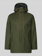 Barbour Regular Fit Parka aus Baumwoll-Mix in Oliv, Größe L