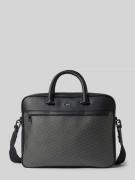 BOSS Laptoptasche mit Monogramm Muster Modell 'RAY_MN_S' in Black, Grö...