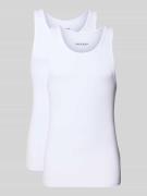 MCNEAL Unterhemd mit Rundhalsausschnitt in Weiss, Größe XL