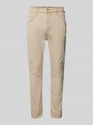 GABBA Slim Fit Jeans im 5-Pocket-Design Modell 'Alex Tiger' in Sand, G...