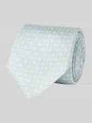 Gierremilano Seidenkrawatte mit feinem Strukturmuster in Lind, Größe 1