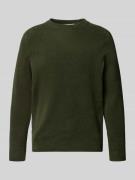 Marc O'Polo Denim Regular Fit Pullover mit Baumwoll-Anteil in Khaki, G...