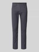 BOSS Slim Fit Stoffhose aus Baumwoll-Mix Modell 'DELAWARE' in Marine, ...