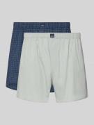 Christian Berg Men Boxershorts mit elastischem Bund im 2er-Pack in Met...
