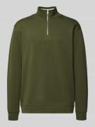 Marc O'Polo Denim Regular Fit Troyer aus reiner Baumwolle in Khaki, Gr...