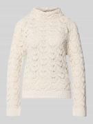monari Regular Fit Strickpullover mit Woll-Anteil Modell 'Chenille Ajo...
