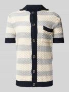 Lindbergh Regular Fit Freizeithemd mit Lochmuster Modell 'Crochet' in ...