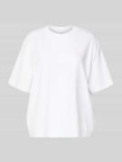 Mey Pyjama-Oberteil mit Motiv-Print in Weiss, Größe L