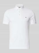 Tommy Hilfiger Slim Fit Poloshirt mit Stretch-Anteil in Weiss, Größe X...